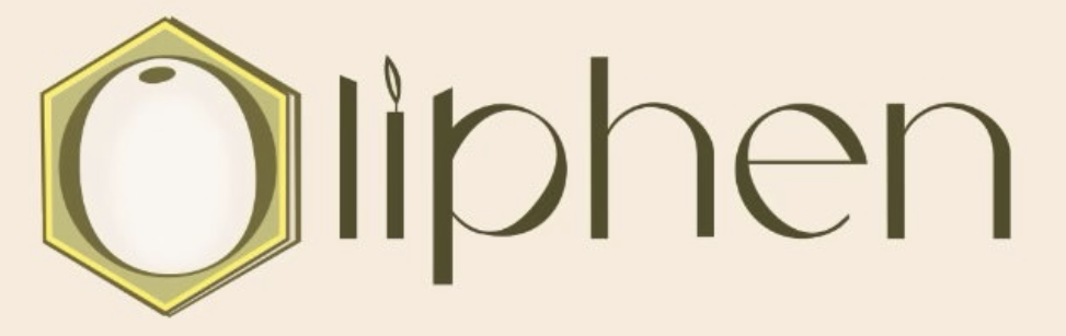 OLIPHEN brand logo with hexagonal olive design and modern typography